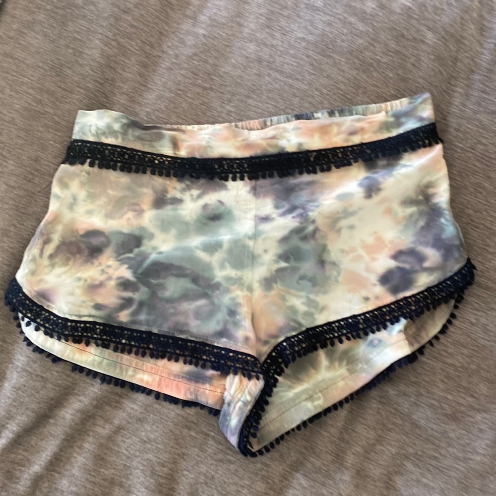 Gypsy 05 100% silk track shorts with pockets